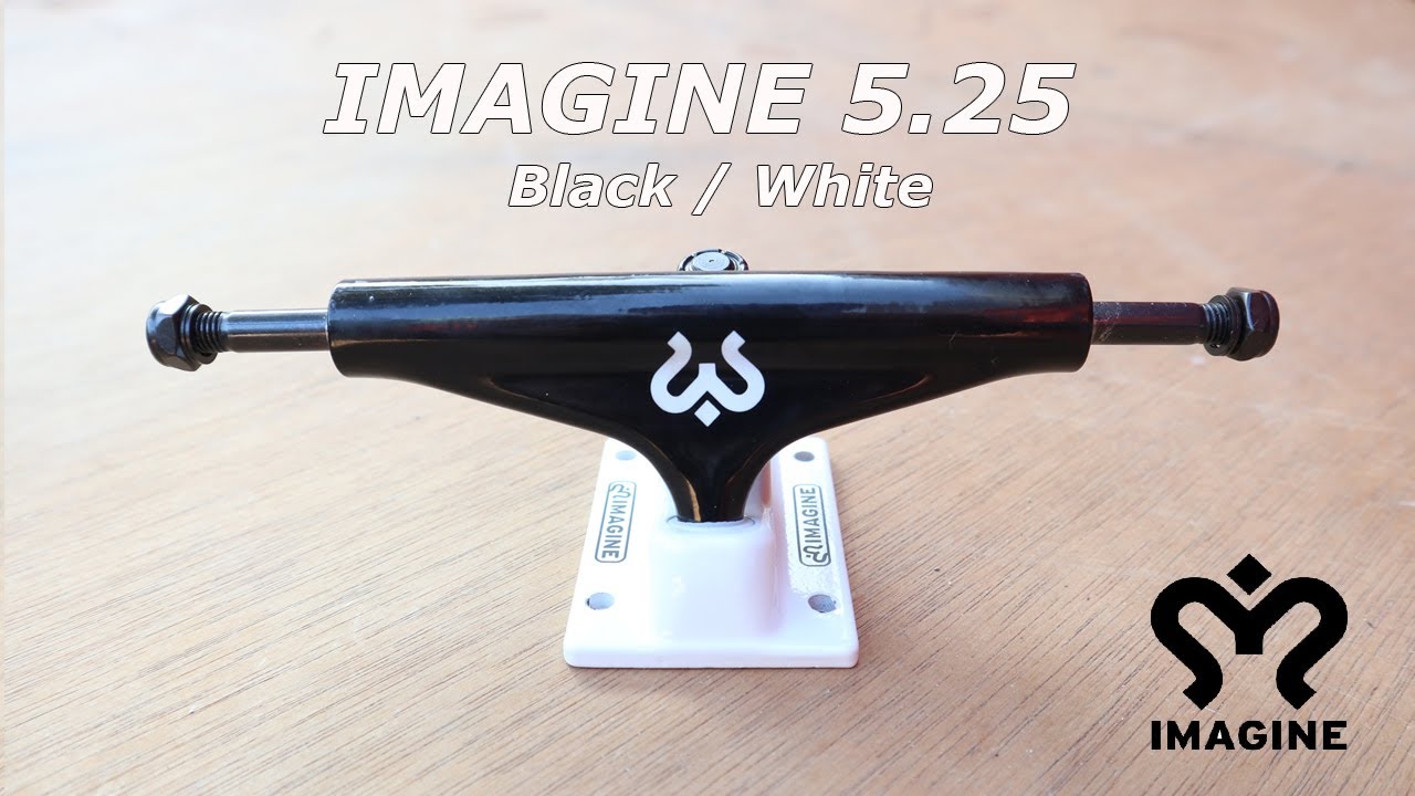 Ejes skate econ&oacute;micos Imagine. Color Blancos y negros