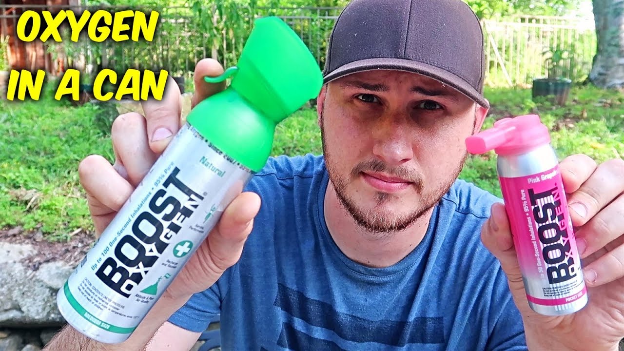Oxygen in a Can!