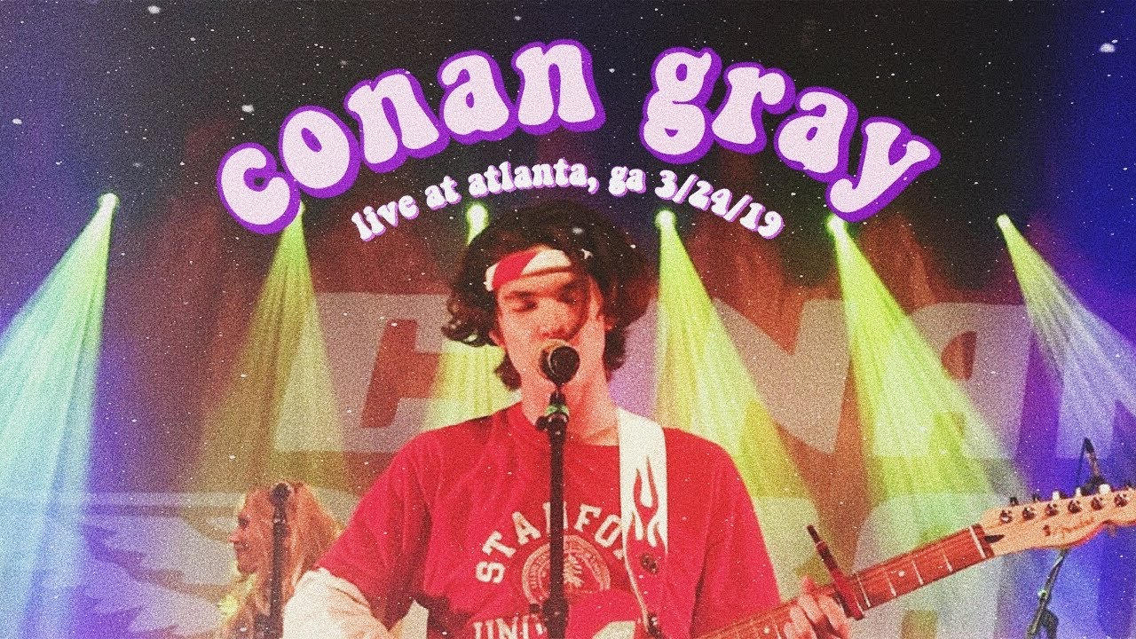 conan gray &ndash; the sunset shows shows ♡ atlanta, ga [ 3/24/19 ]