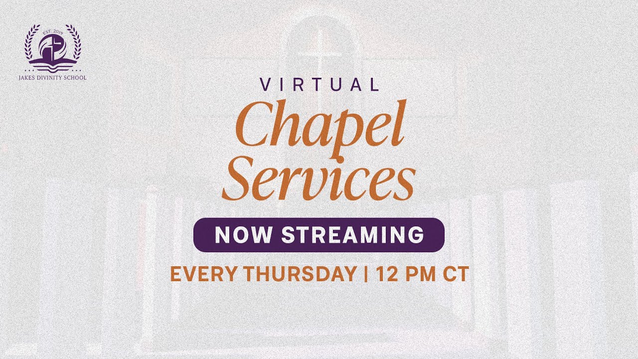 Join Us for JDS Chapel Service Streaming Now!