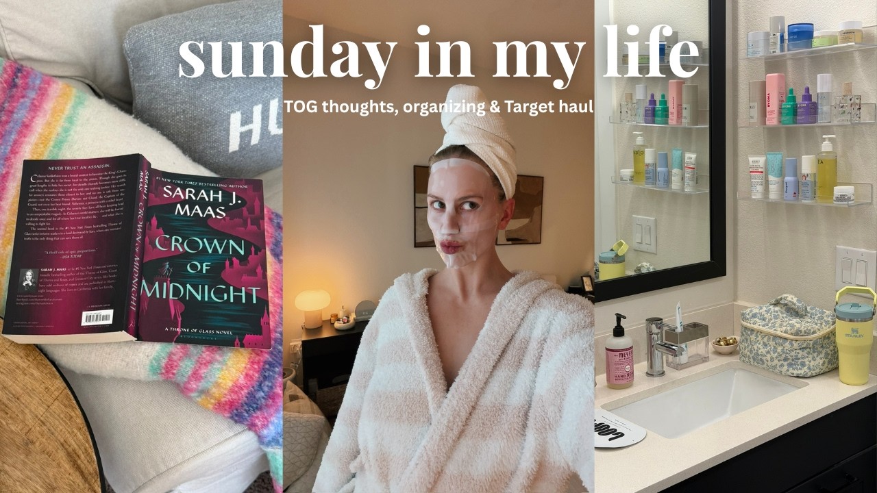 sunday in my life: TOG thoughts, organizing & Target haul