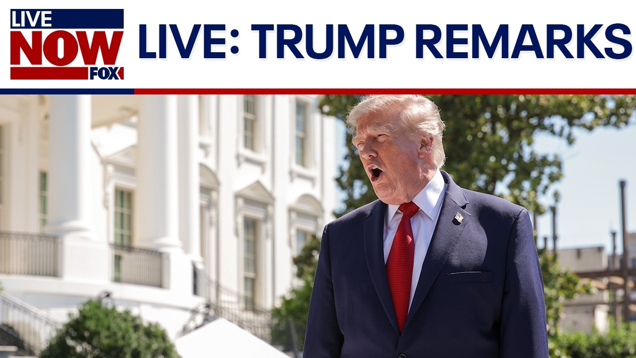 LIVE: President Trump delivers remarks from the White House