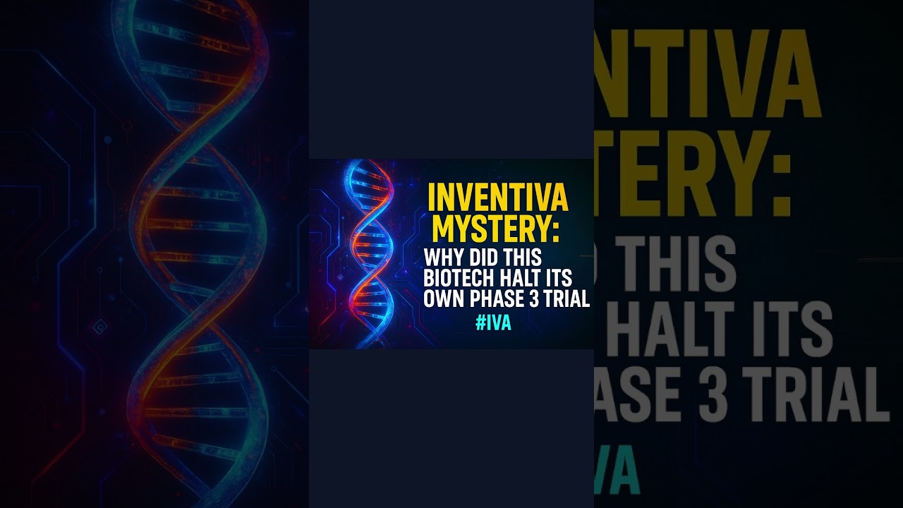 Tajemnica Inventiva: Dlaczego ta firma biotechnologiczna wstrzymała własne badania fazy 3? #IVA