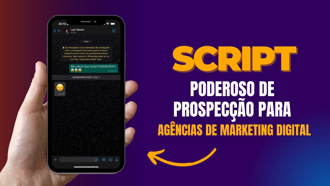 Script Poderoso de Prospecção Por Whatsapp e Instagram Para Agências de Marketing Digital