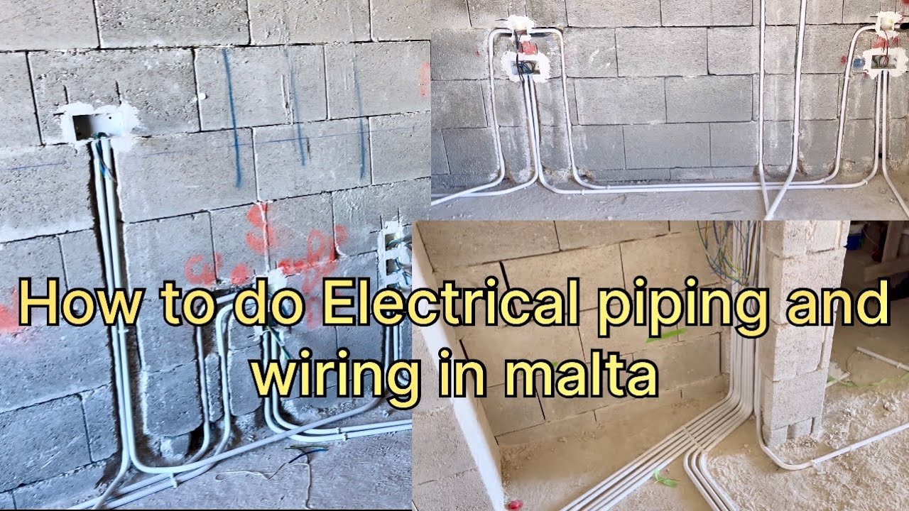 malta jobs malayalam | electrical piping and wiring | #electricalwork #malta #mallu #malayalam 💡💰