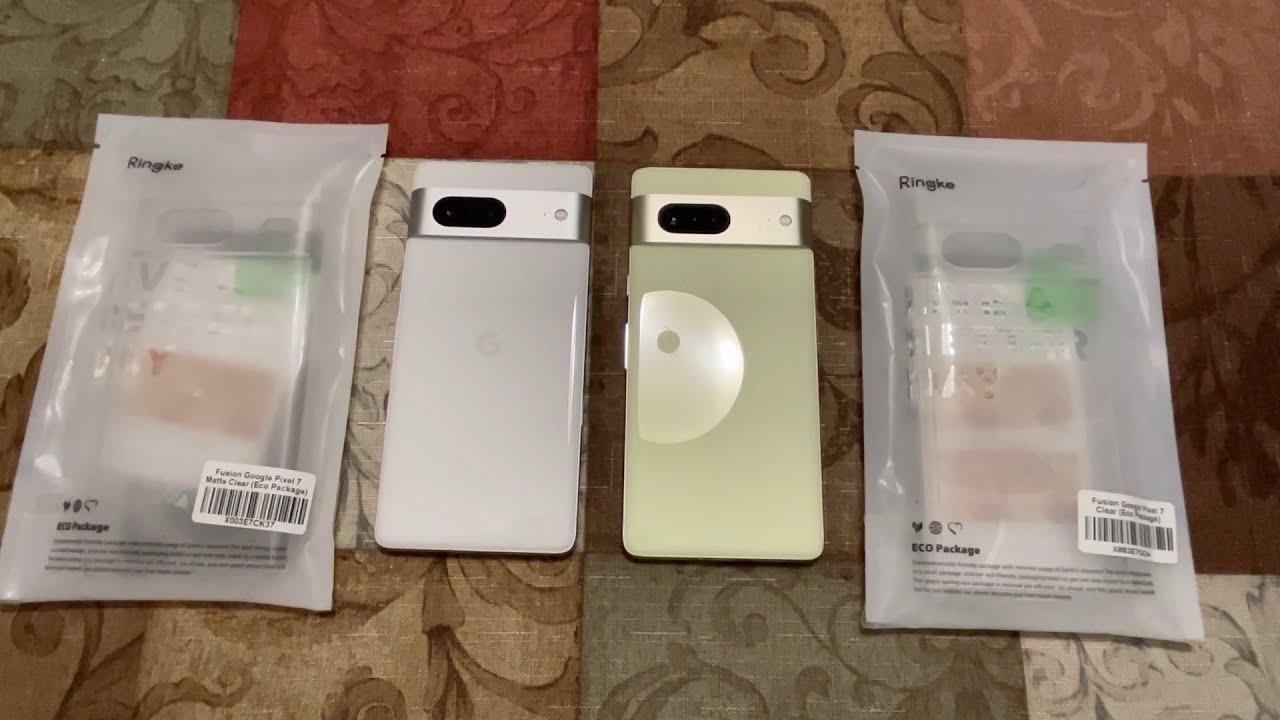 Pixel 7 Ringke Clear Cases