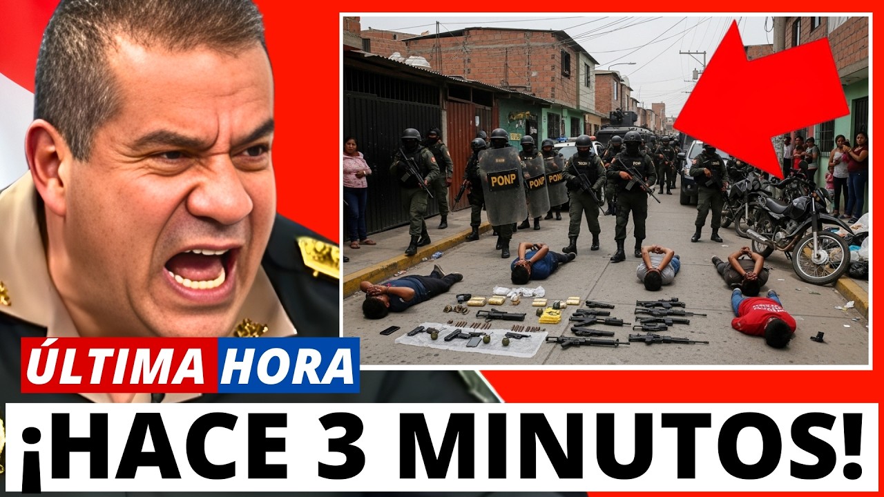 💥¡ZONA LIBERADA RECUPERADA! PNP ENTRA A BARRIO TOMADO POR BANDAS Y ROMPE EL CONTROL CRIMINAL