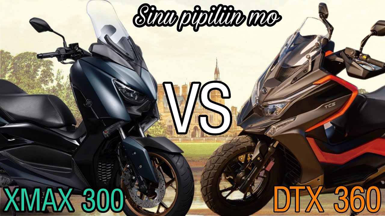 2022 Yamaha XMAX 300 vs Kymco DTX 360 .,SPECS & FEATURES , Price Update at Installment ,San Casa?