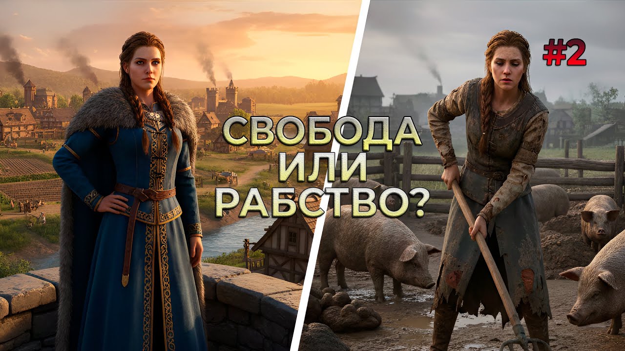 Я стала Старостой, но стала ли я Свободной? | Medieval Dynasty (Сага, Эп. 2)