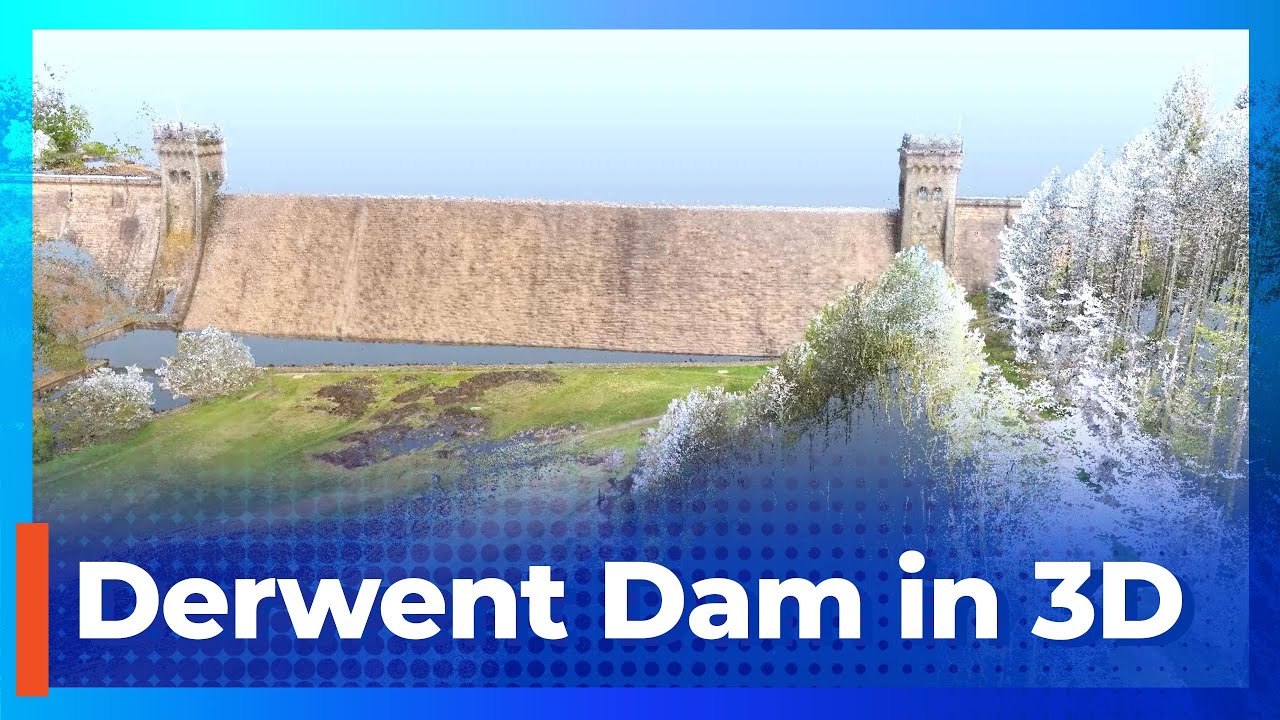 Historic Dam Scanned in 3D: Derwent Dam Brought to Life with FARO Orbis