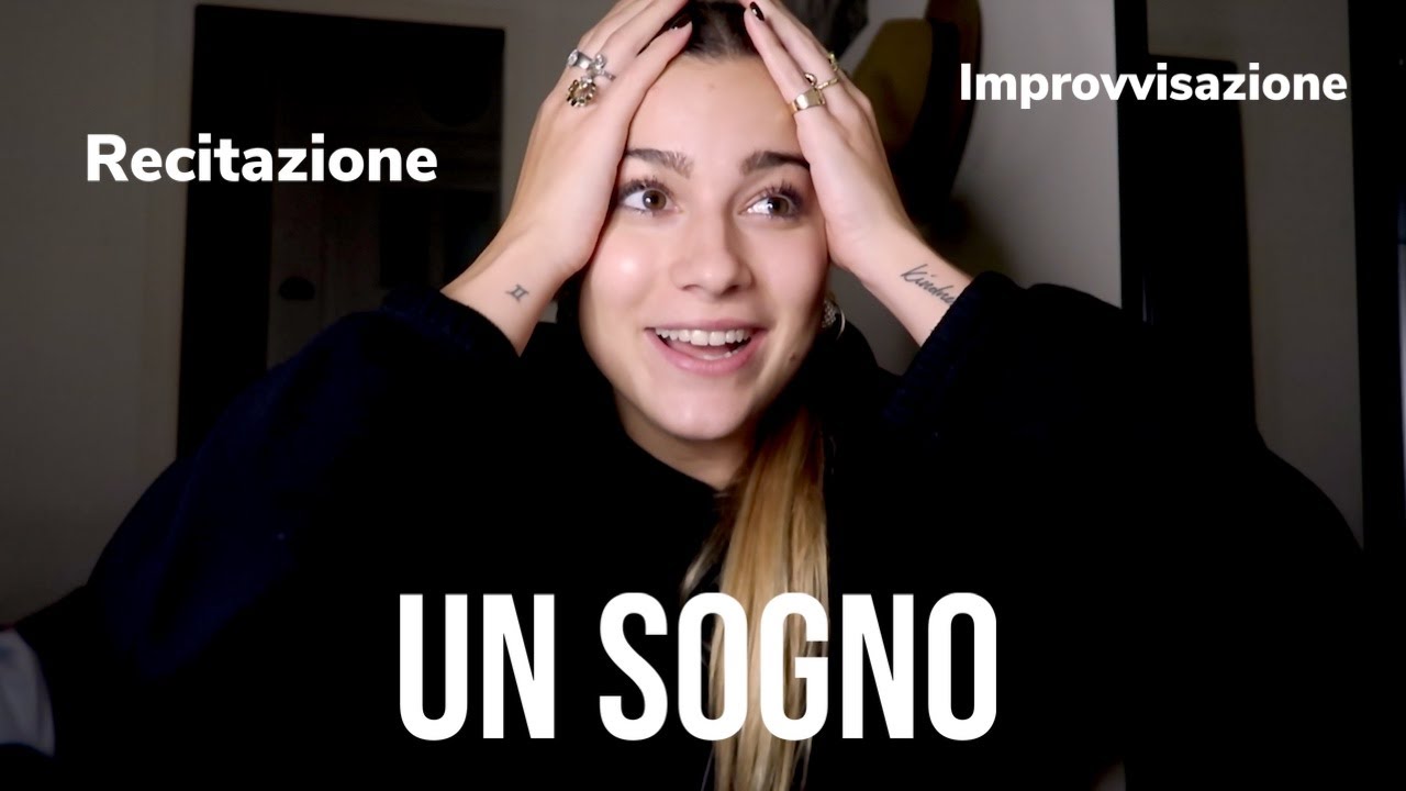 LA MIA PRIMA LEZIONE DI RECITAZIONE (emozione indescrivibile) VLOG | CALLMEDIDI