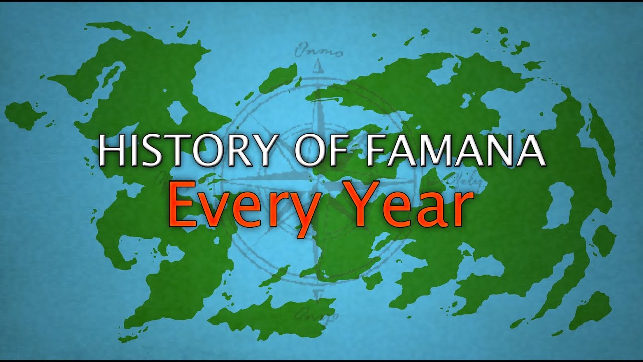 History of Famana: Every Year (History timeline of fictional Planet)