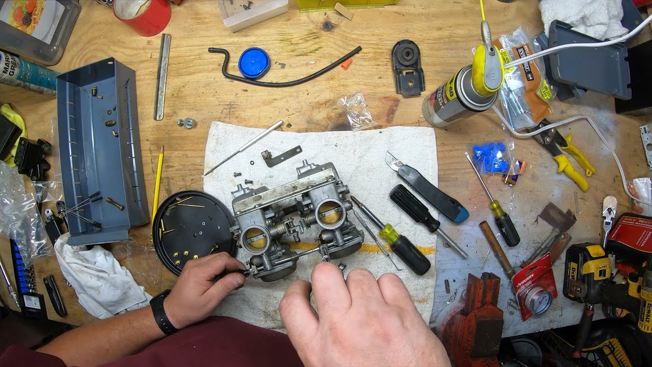 HOW TO REBUILD a 1980 YAMAHA XS 400 SPECIAL motorcycle carburetor DIY