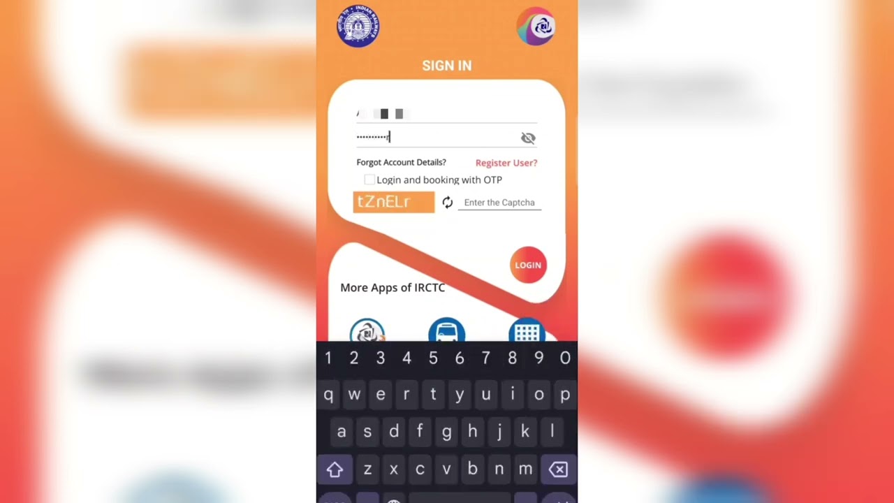 How create IRCTC  account