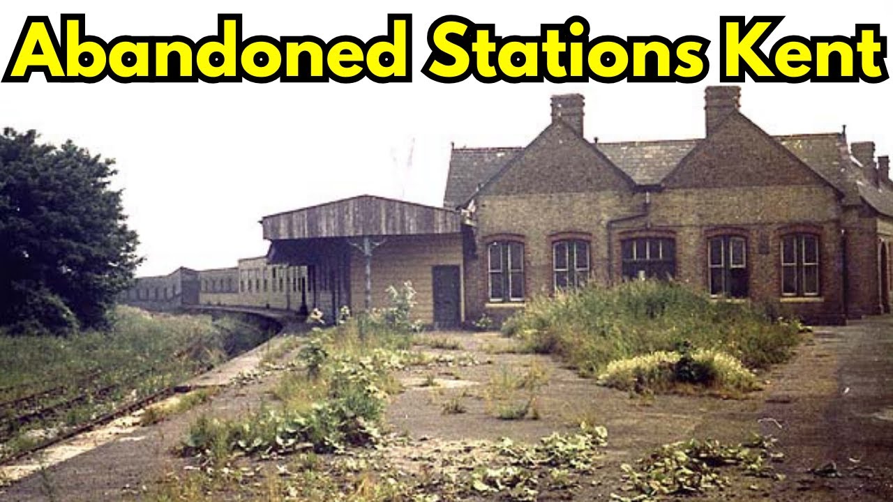 Kent's Forgotten Railways: Exploring Abandoned Stations ##abandoned #kent  #station #fyp