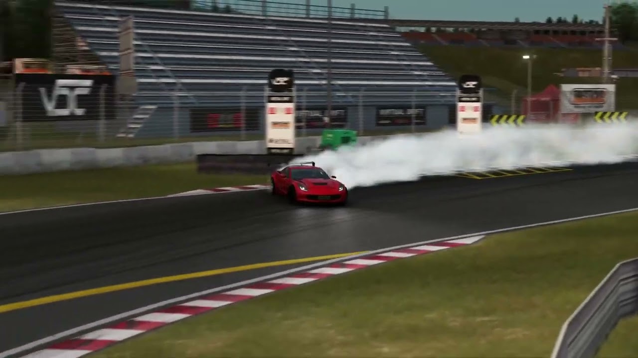 Moza r9 // Assetto Corsa drift // Corvette C7 VDC3.0 COMP SPEC // chileno