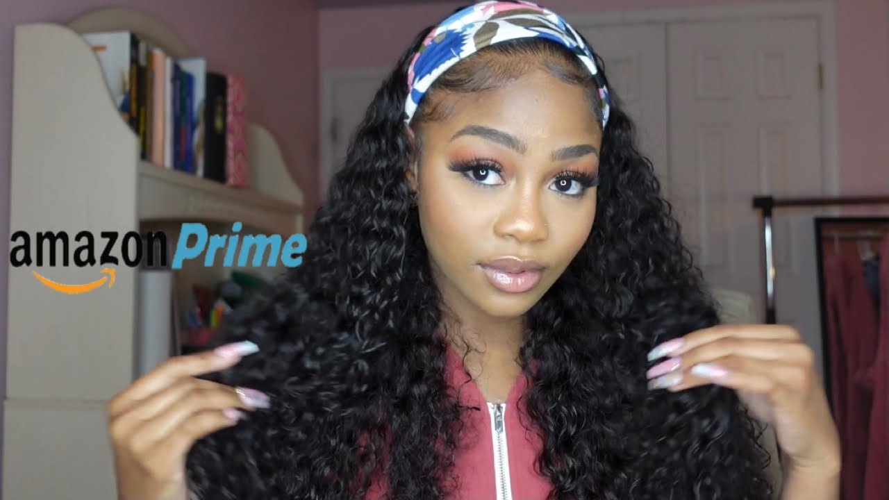 CHEAP AMAZON HEADBAND WIG! | NO LACE! NO GLUE! NO GEL! 😱 ft. ViviBabi Hair