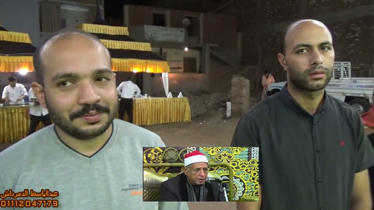 الشيخ محمدي بحيري عشاء عزاء حرم الحاج على عبدالفتاح الشافعي بقرية ميت الحوفيين