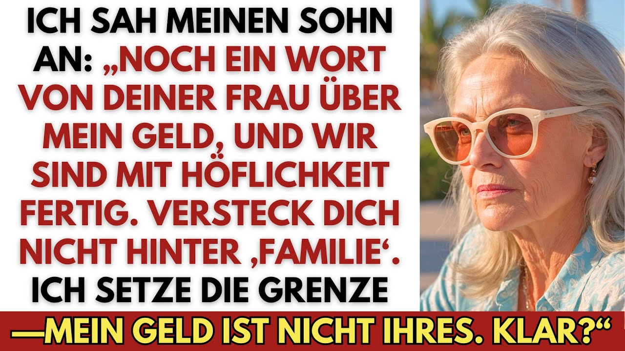 Ich gab meiner Schwiegertochter ein Geburtstagsgeschenk—nachdem sie bei meinem Geld zu weit ging