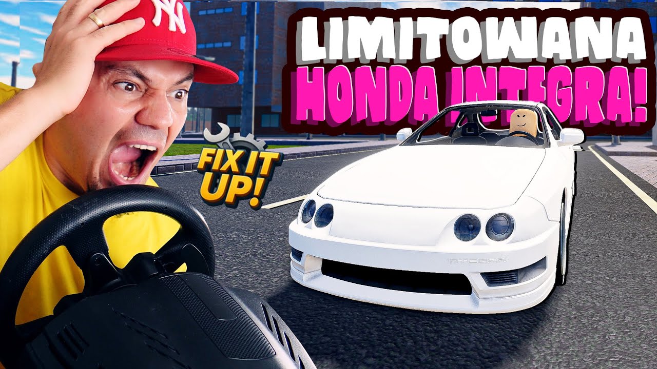 🚘 LIMITOWANA HONDA INTEGRA DC2 VTEC! + TEST PRĘDKOŚCI! | Roblox Fix It Up