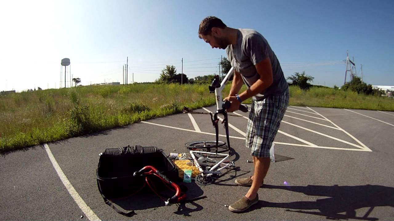 Packing Ritchey Breakaway Bike in just 12 minutes