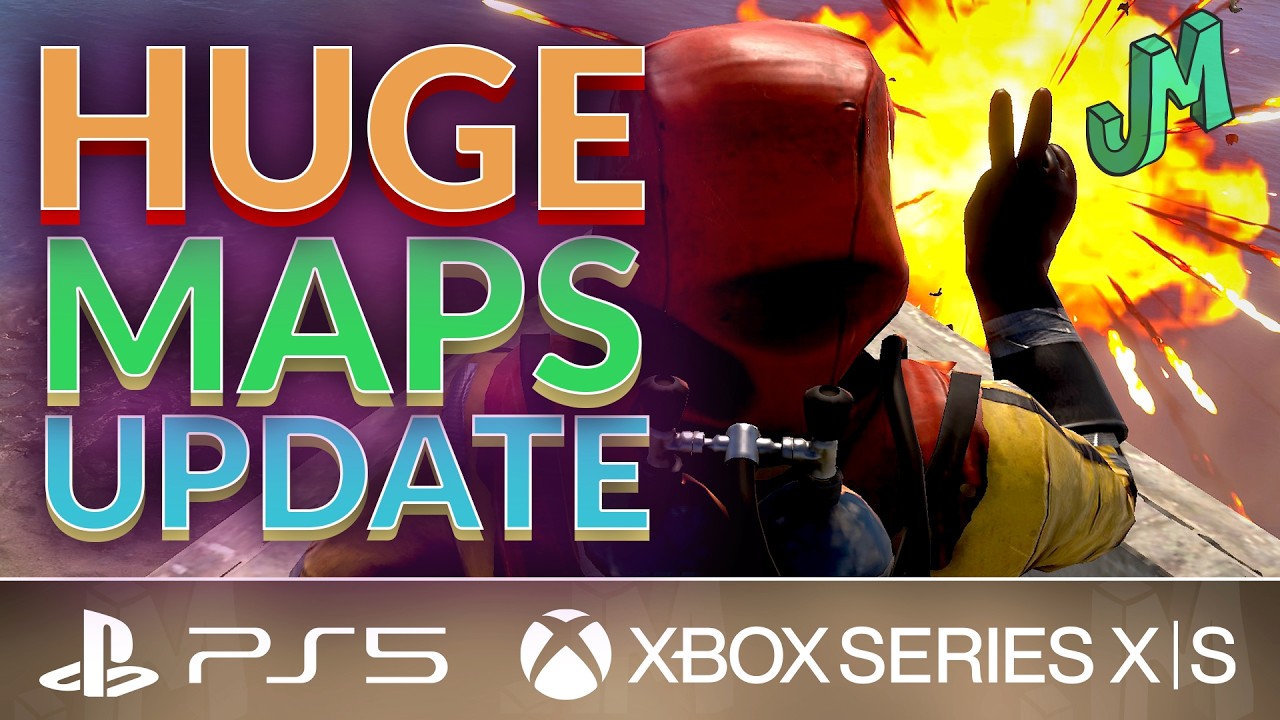 Update, Bigger Maps Soon 🛢 Rust Console 🎮 PS5, XBOX