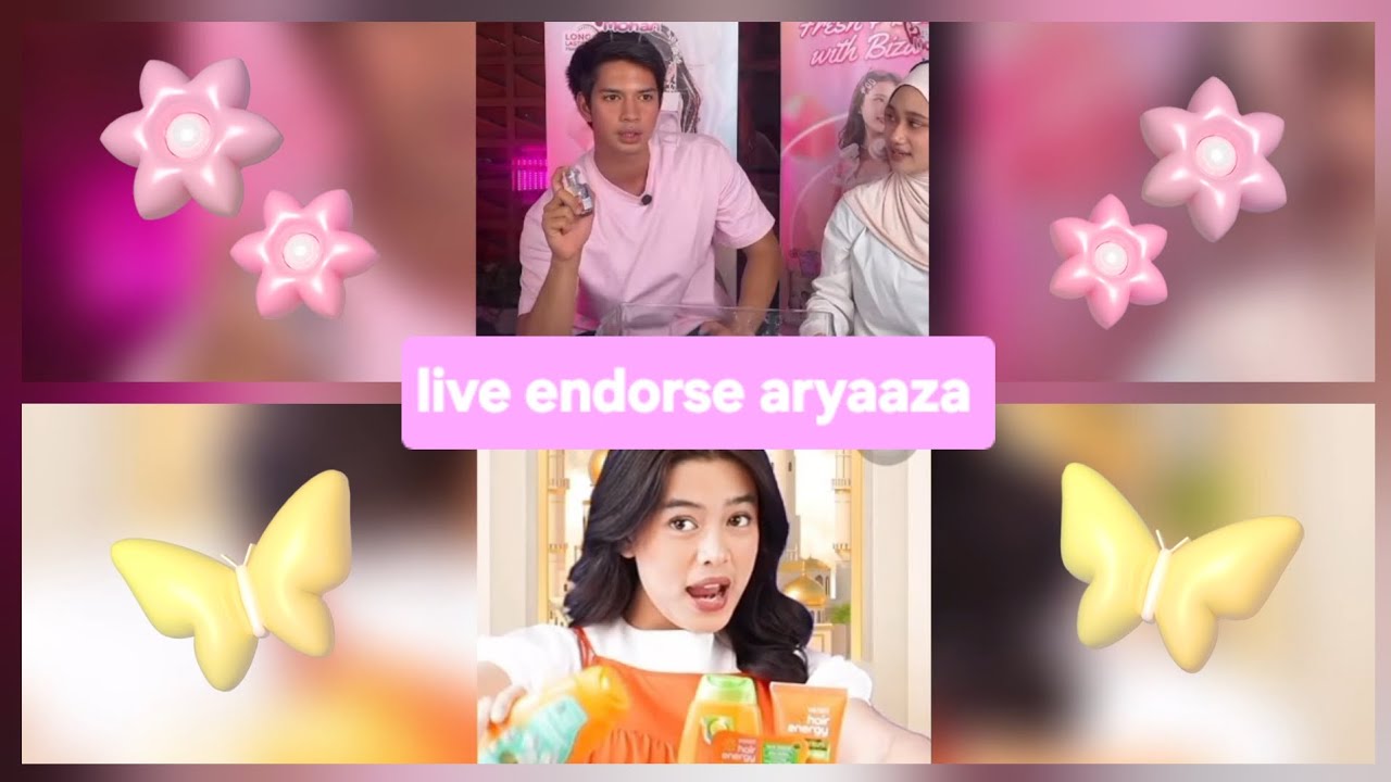 live endorse aryaaza #asmaragenz 