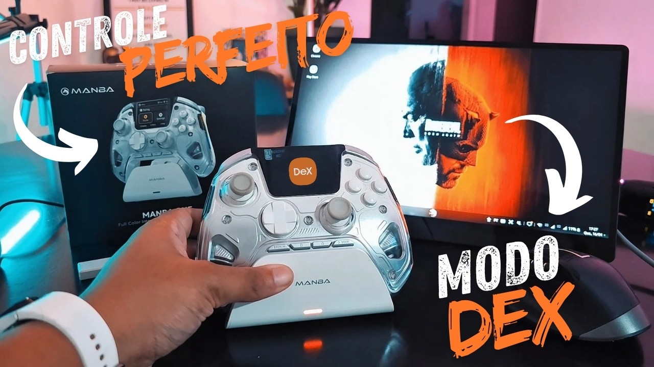 O Controle PERFEITO para MODO DEX - MANBA ONE V2