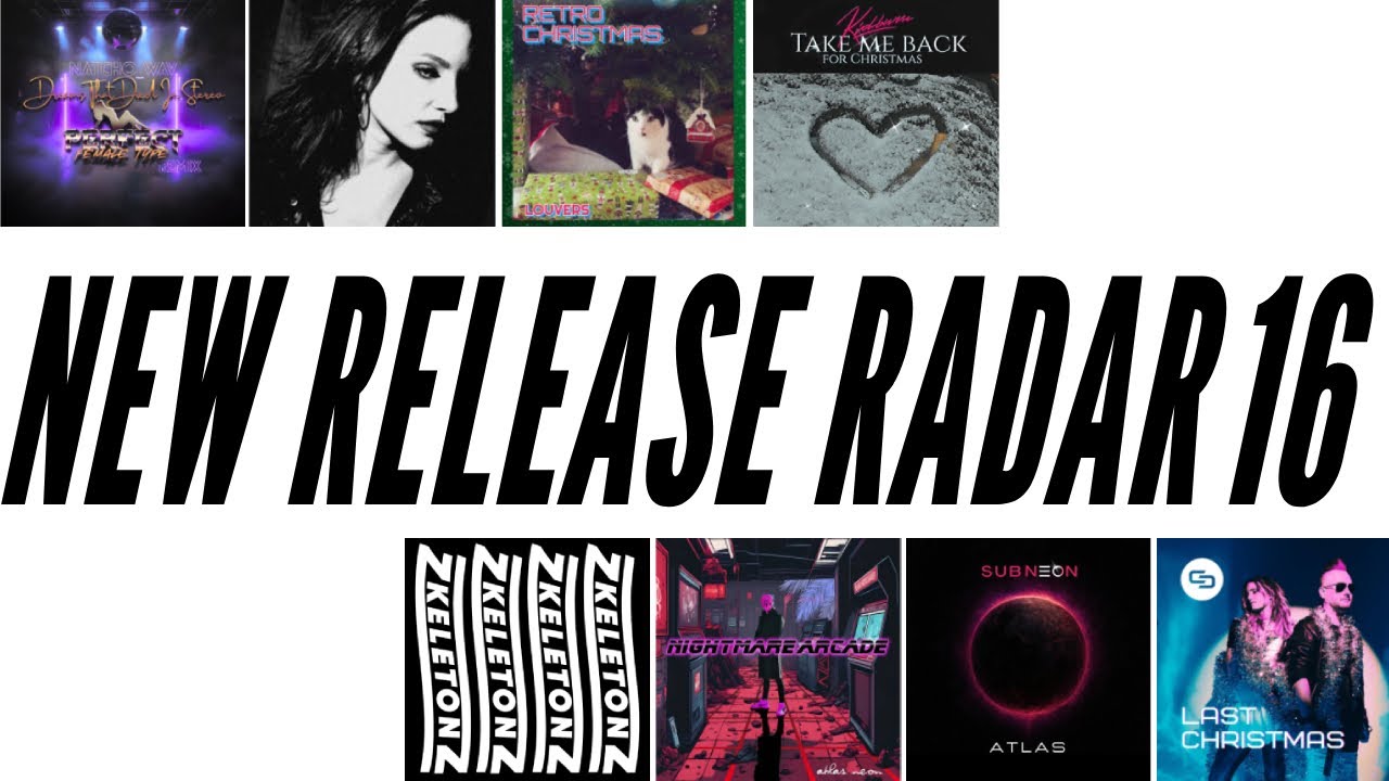 New Release Radar 16 | Synthwave, Retrowave & Electronic New Music