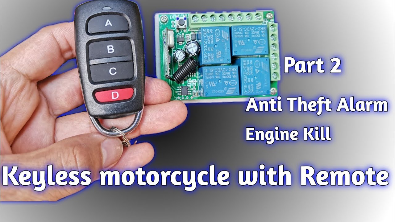 Keyless Motorcycle 