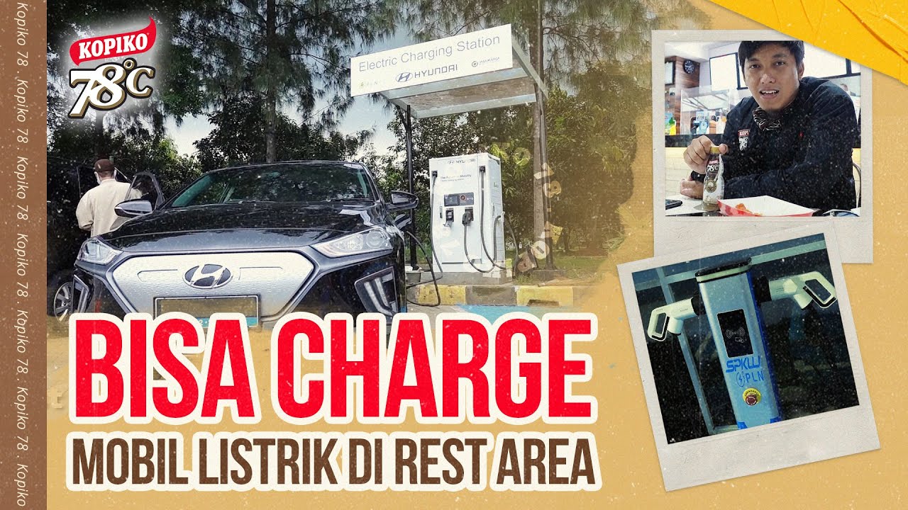ADA SPKLU MOBIL LISTRIK DI TOL!