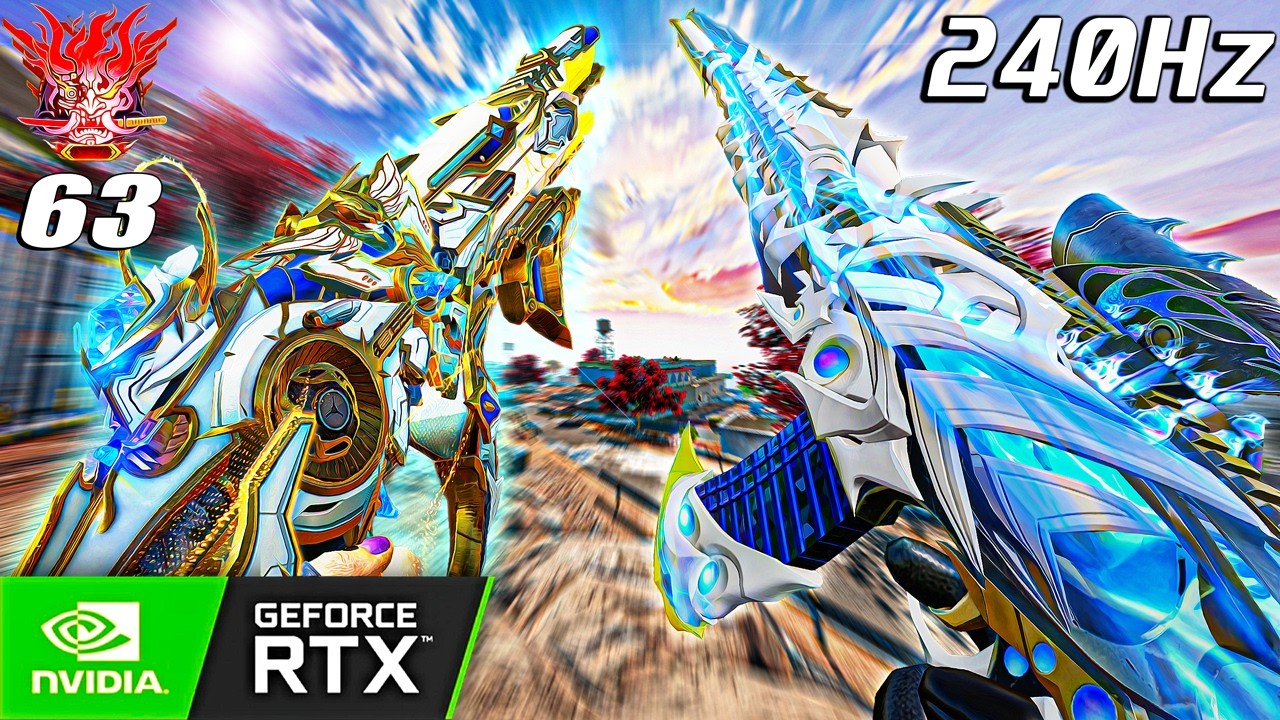 BLOOD STRIKE - 63 KILLS SOLOS -  AK47 PHOENIX FEATHER + MP5 GUARD - ULTRA GRAPHICS RTX 5090!!!