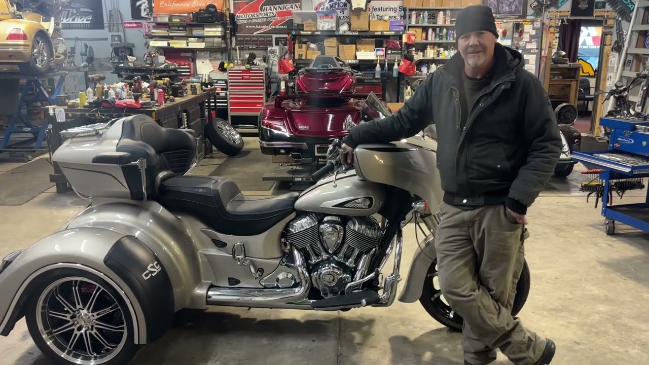 Indian Chieftain Trike Project Part 3