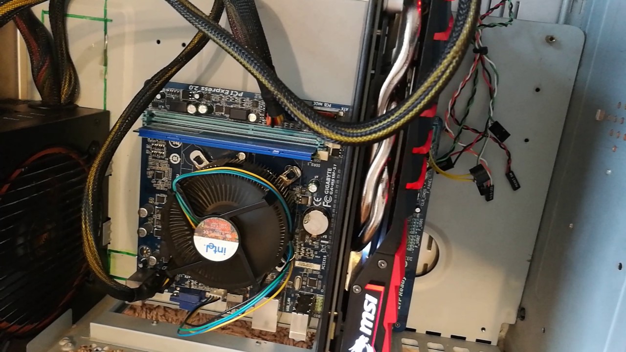 Zgon gigabyte h61m-s1?
