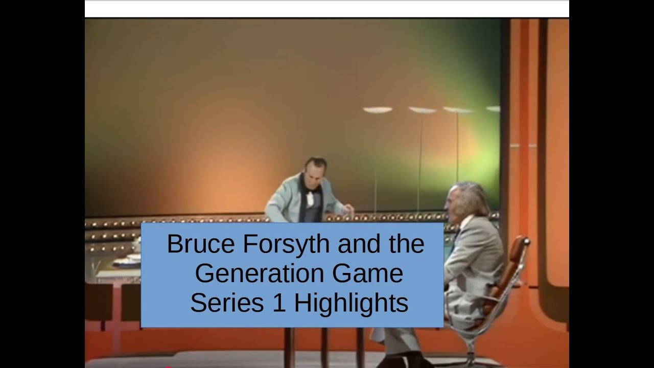 Bruce Forsyth and the Generation Game - Series 1 Compilation 1972