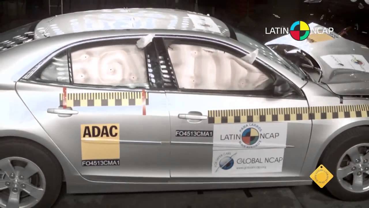 Crash Test 2013 - Chevrolet Malibu LatinNCAP
