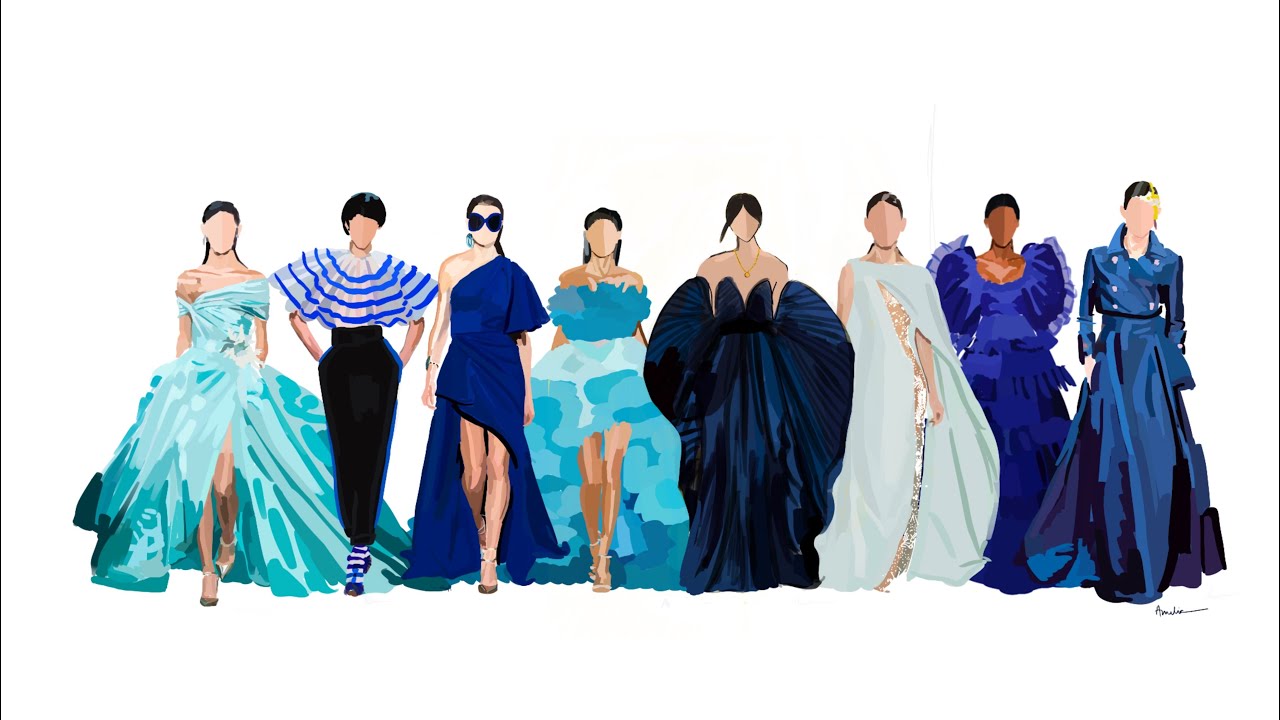 Fashion Moments courtesy of artist Amelia Noyes