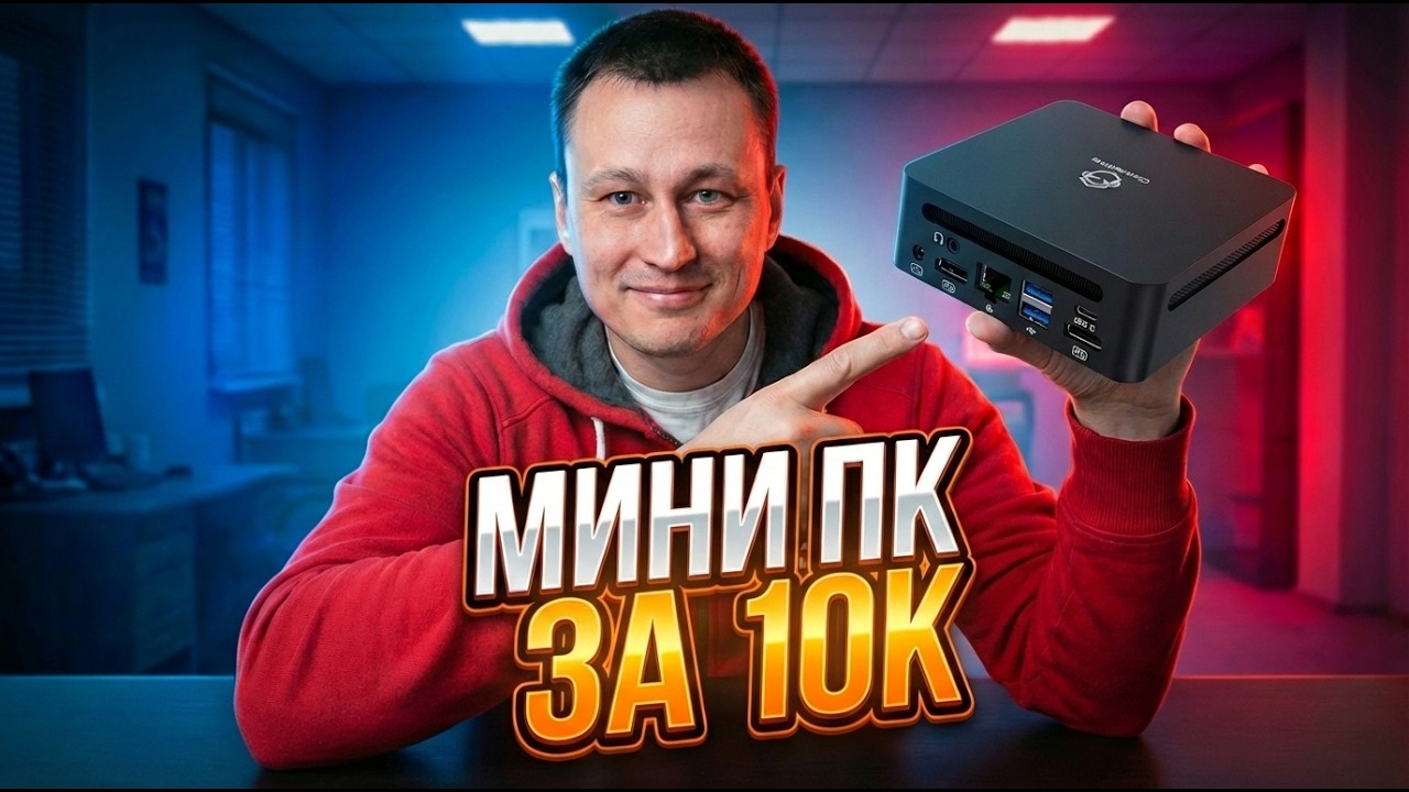 Большие ПК &mdash; всё? Тестирую МИНИ ПК GenMachine Ren 4000  Ryzen 3 4450U