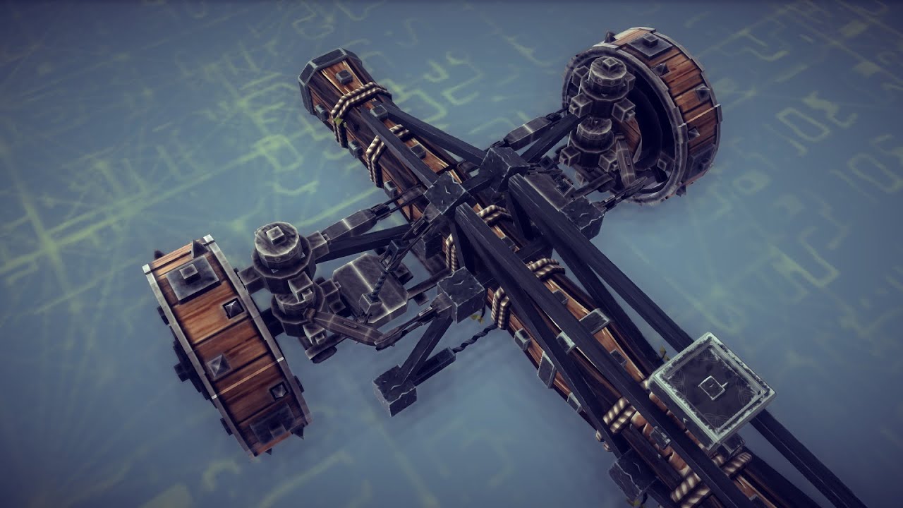 【リンク機構】パラレルとアッカーマン機構の比較【Besiege】