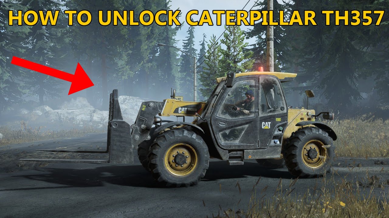 SnowRunner - How to unlock Caterpillar TH357 | Yukon, Canada DLC!