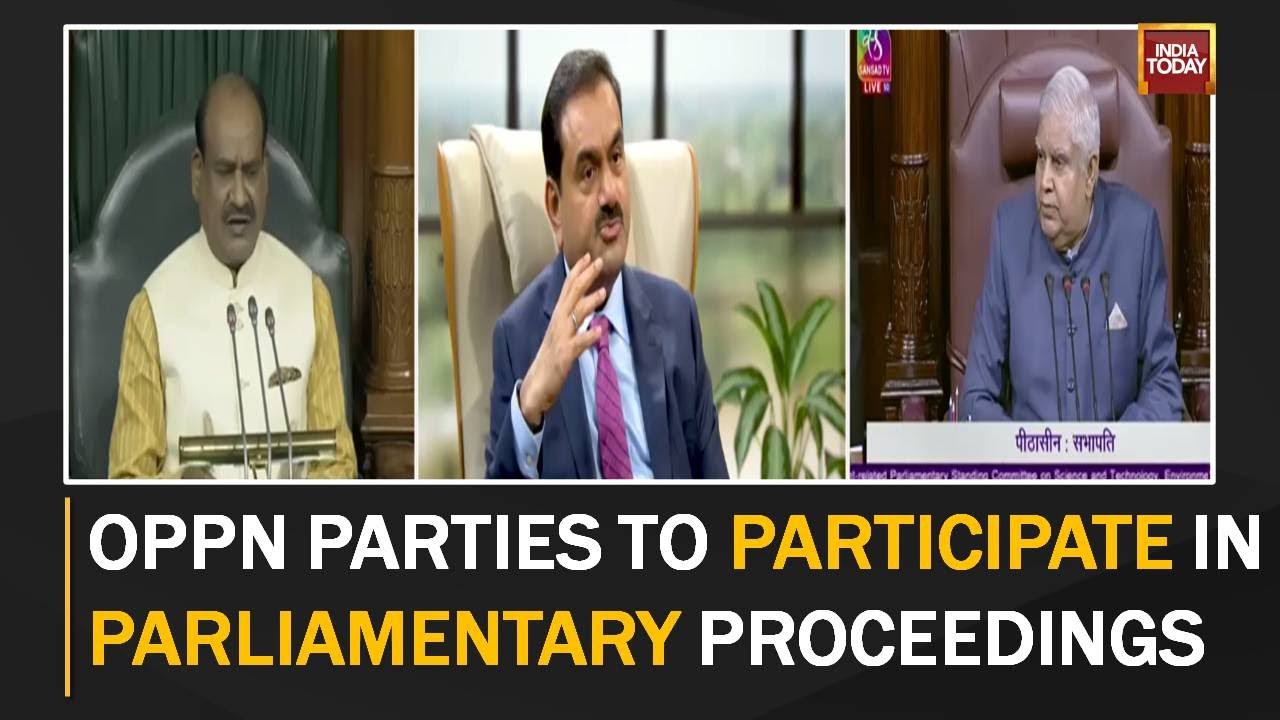 Oppn Relents, But Adani Logjam Persists In Both Houses, Lok Sabha Adjourned Till 12 PM
