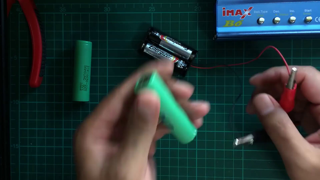 ปลุกชีพแบต 18650 Li-ion ให้กลับมาใช้งานได้อีกครั้ง | Revive an old Laptop battery