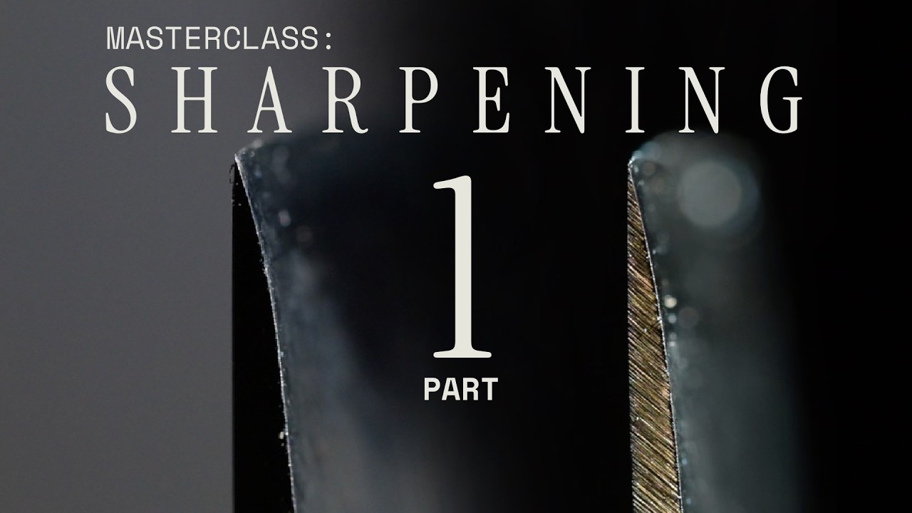 SHARPENING MASTERCLASS: PART 1| Single-bevelled tools.