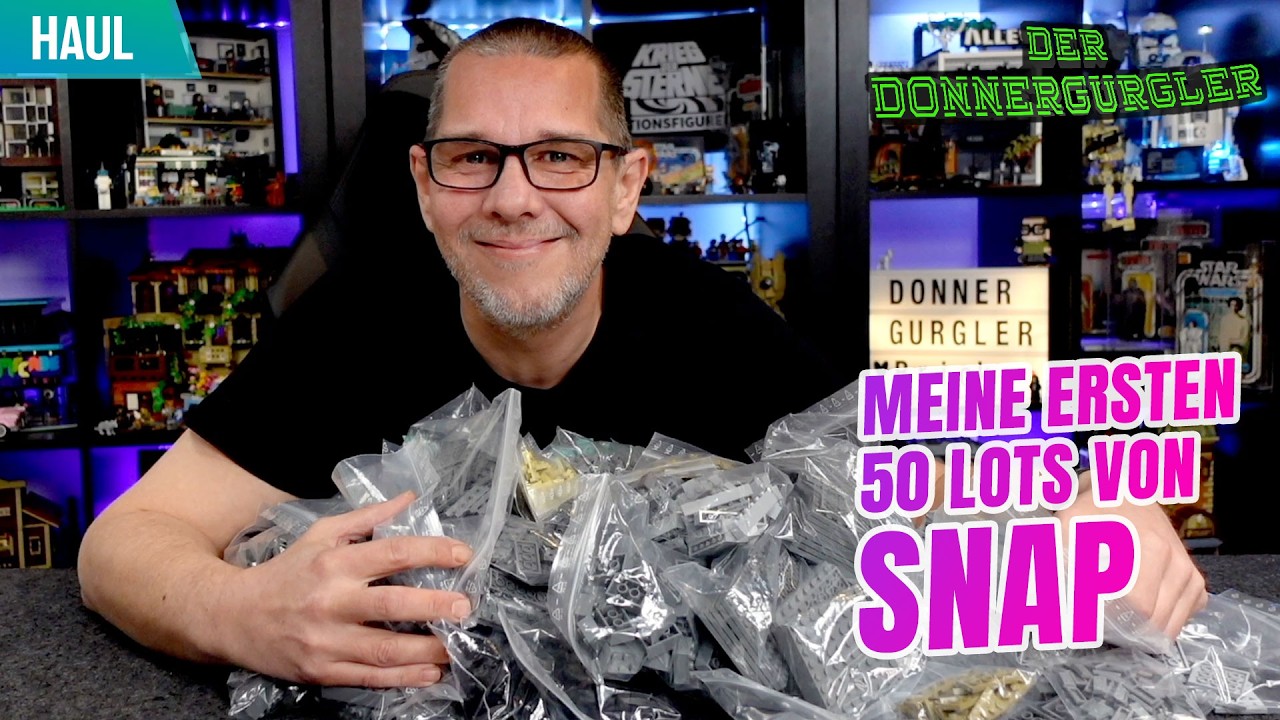 Meine erste SNAP Klemmbausteine Bestellung. Bricklink für Lego Alternativen aus Deutschland