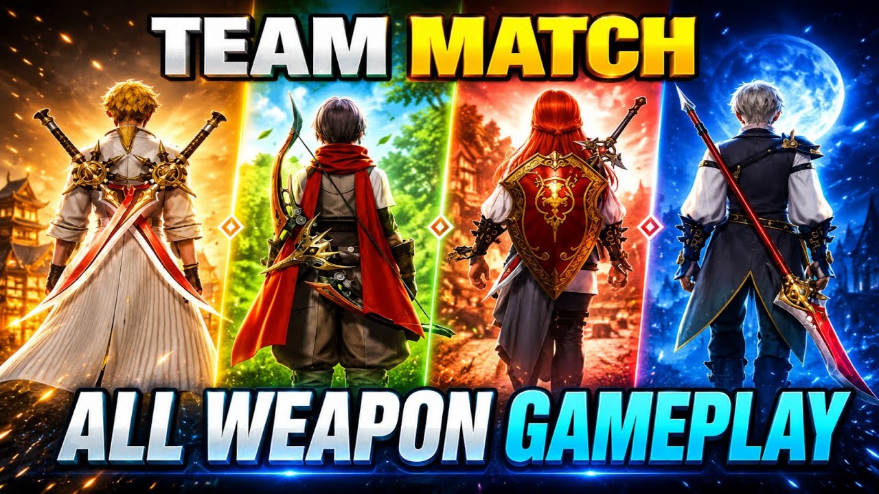 Noah's Heart: Team Match - All Weapon Gameplay