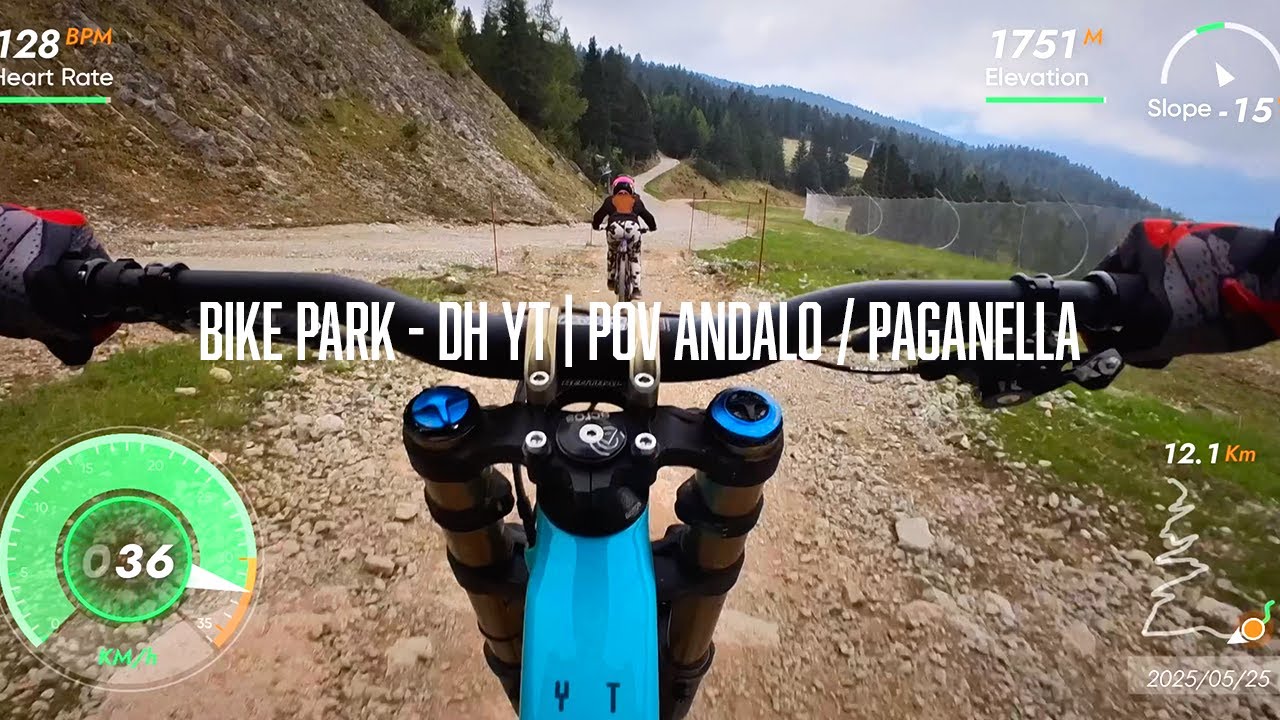MTB at Andalo Bike Park – Dolomites POV Ride! 🚵‍♂️ | Fast Trails & Epic Views