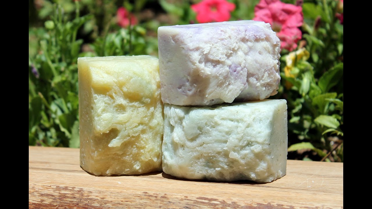 Making & Cutting 3 Different Batches of Hot Process Soap