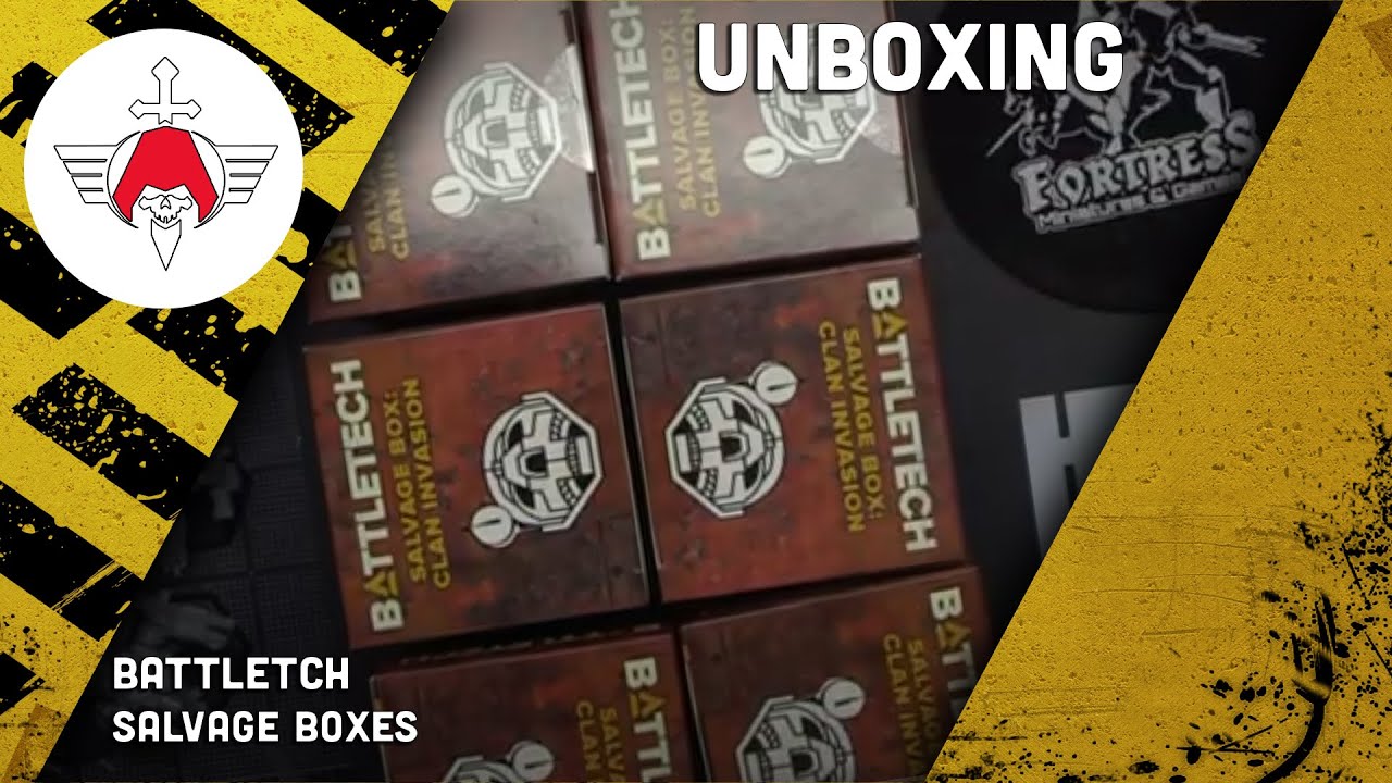 Battletech: Ящики для утилизации — распаковка
