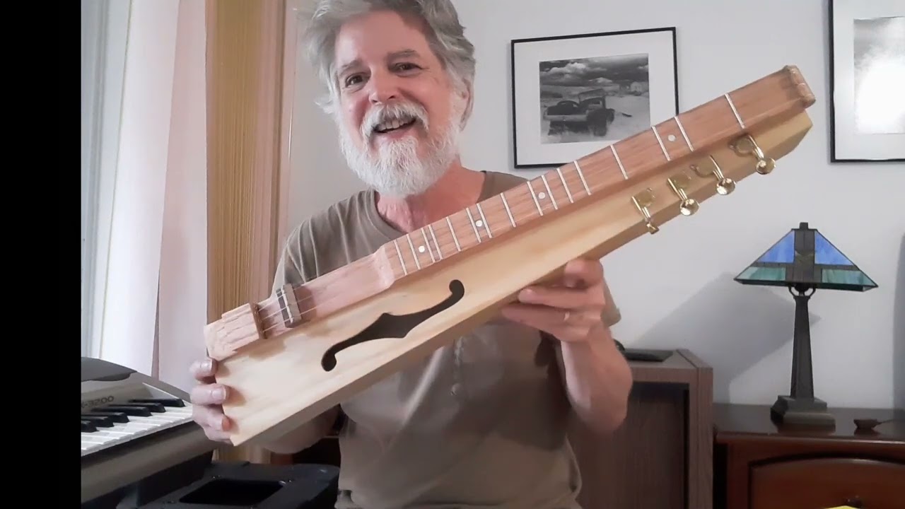 New Travel Dulcimer Build - Description and Demo