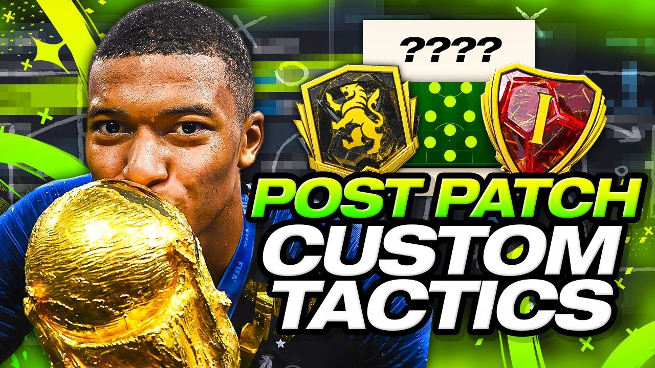 POST PATCH CUSTOM TACTICS & FORMATIONS! 🔥 FIFA 23 Ultimate Team